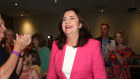 Queensland Premier Annastacia Palaszczuk wins a third term in office