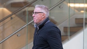 Tony Denny walks through Martin Place in June. He is locked in a bitter legal fight with his former business partner.