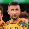 Quade Cooper is not wanted for Australia A’s game with Portugal.