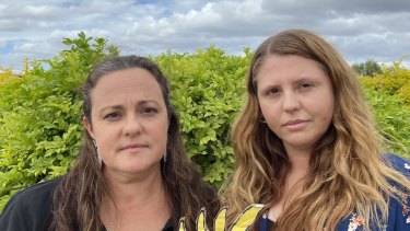 Bronwyn Dendle and Angela Fredericks, who are friends of the Murugappans, say their plight is an issue that is changing votes in the seat of Flynn.