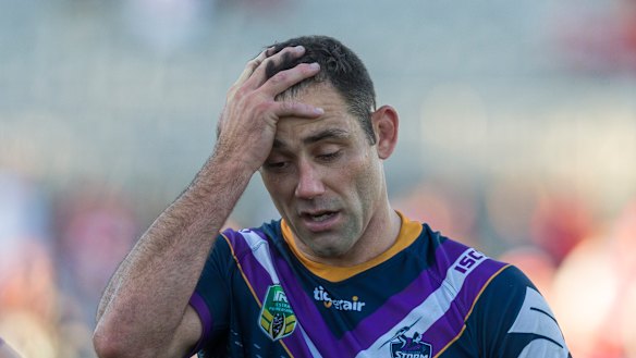 Storm captain Cameron Smith ... or, as rival teams call him, the Human Octopus.