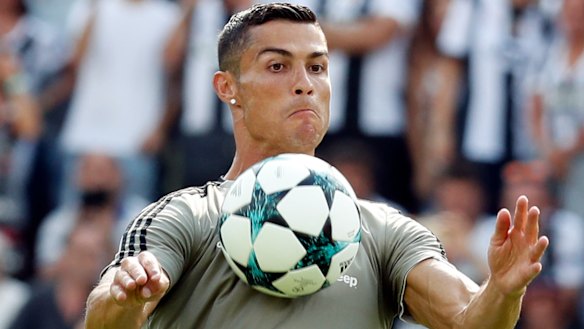 Ready to go: Cristiano Ronaldo.