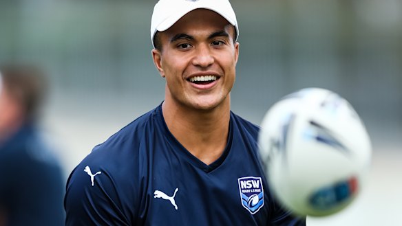 A year of “lessons” ... Joseph Suaalii.