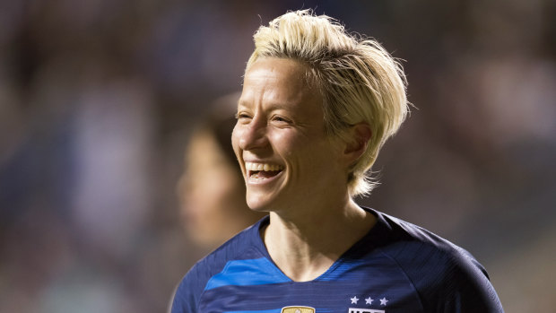 United States Captain Megan Rapinoe. 