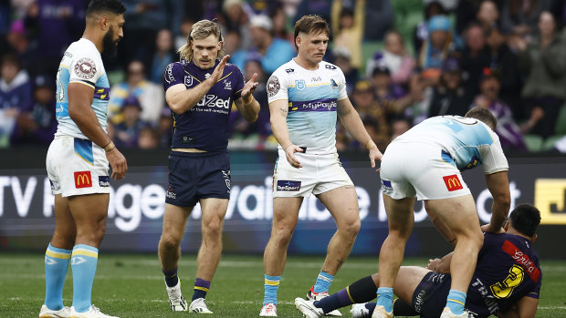 Ryan Papenhuyzen made a successful return via the bench for Melbourne.