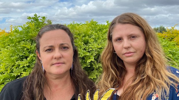 Bronwyn Dendle and Angela Fredericks, who are friends of the Murugappans, say their plight is an issue that is changing votes in the seat of Flynn.