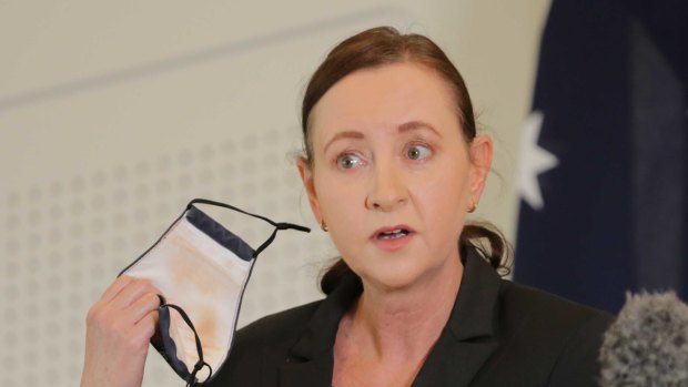 Queensland Health Minister Yvette D’Ath says the state is on track to meet its vaccination benchmarks.