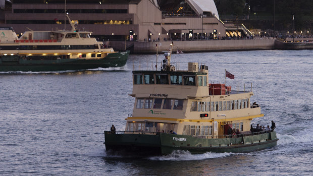The First Fleet ferries entered service on Sydney Harbour in the 1980s.