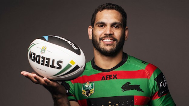 Unstoppable … Greg Inglis photographed before the 2014 grand final.