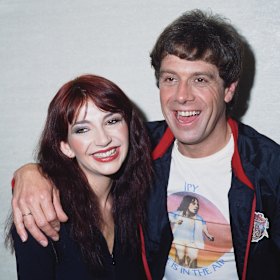 Kate Bush with Meldrum.