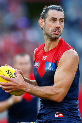 Brodie Grundy stepped up in the absence of Max Gawn.