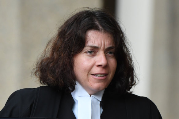 Hanson’s barrister Sue Chrysanthou said the court’s findings against Burston were “damning”. 
