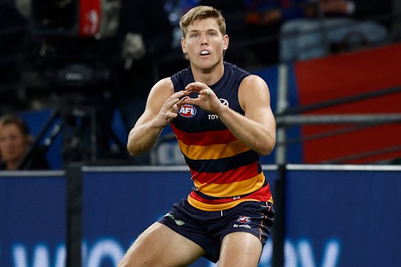 Adelaide defender Nick Murray has requested a trade to North Melbourne.