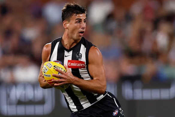 Nick Daicos had a match-leading 34 touches.