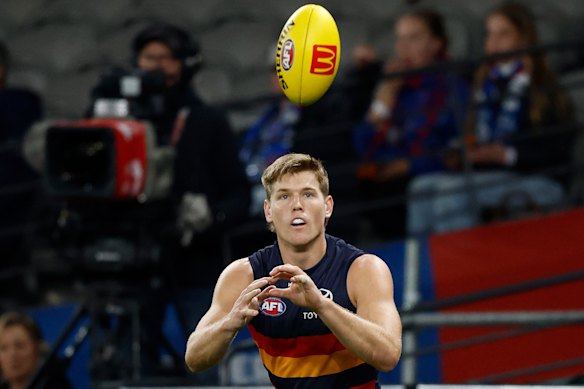 Adelaide defender Nick Murray has requested a trade to North Melbourne.