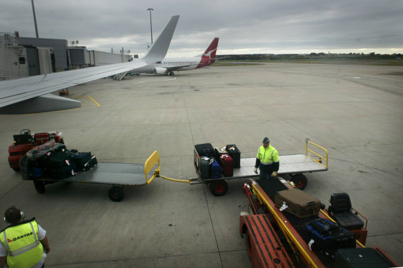 Qantas said outsourcing the ground handling work would save it about $100 million annually, reduce capital expenditure costs by $80 million over the next five years and allow it to match fluctuating demand.