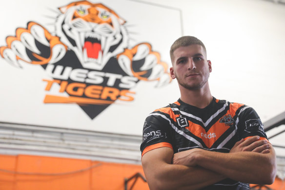 Adam Doueihi has moved to Wests Tigers on a four-year-deal.