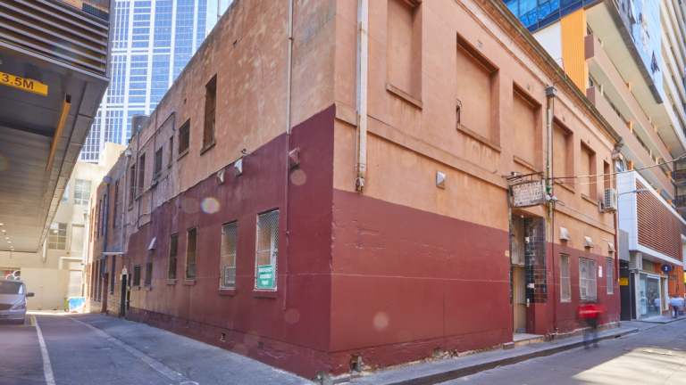 The Buffs' old home at 22 Sutherland Street. 