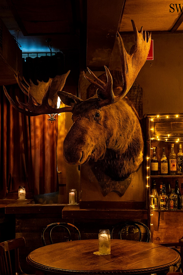 Inside Swillhouse’s Darlinghurst establishment Shady Pines Saloon.