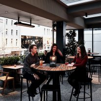 The Duke Rooftop bar in Melbourne.