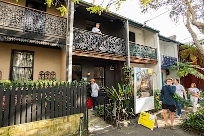 The townhouse at 16 Edward St Darlington.