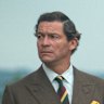 Dominic West had some dining lessons to learn when he played Prince Charles in The Crown.