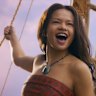 Catherina Laga’aia as Moana.