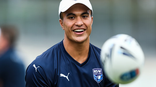 A year of “lessons” ... Joseph Suaalii.