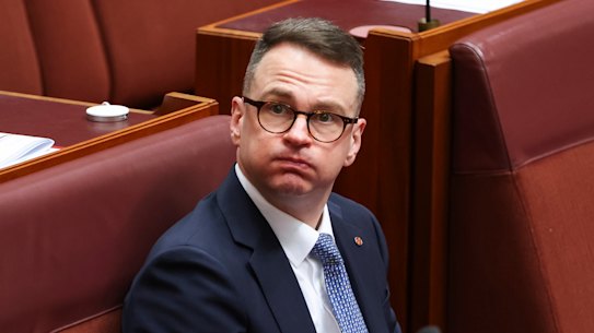 Opposition housing spokesperson, Senator Andrew Bragg. 