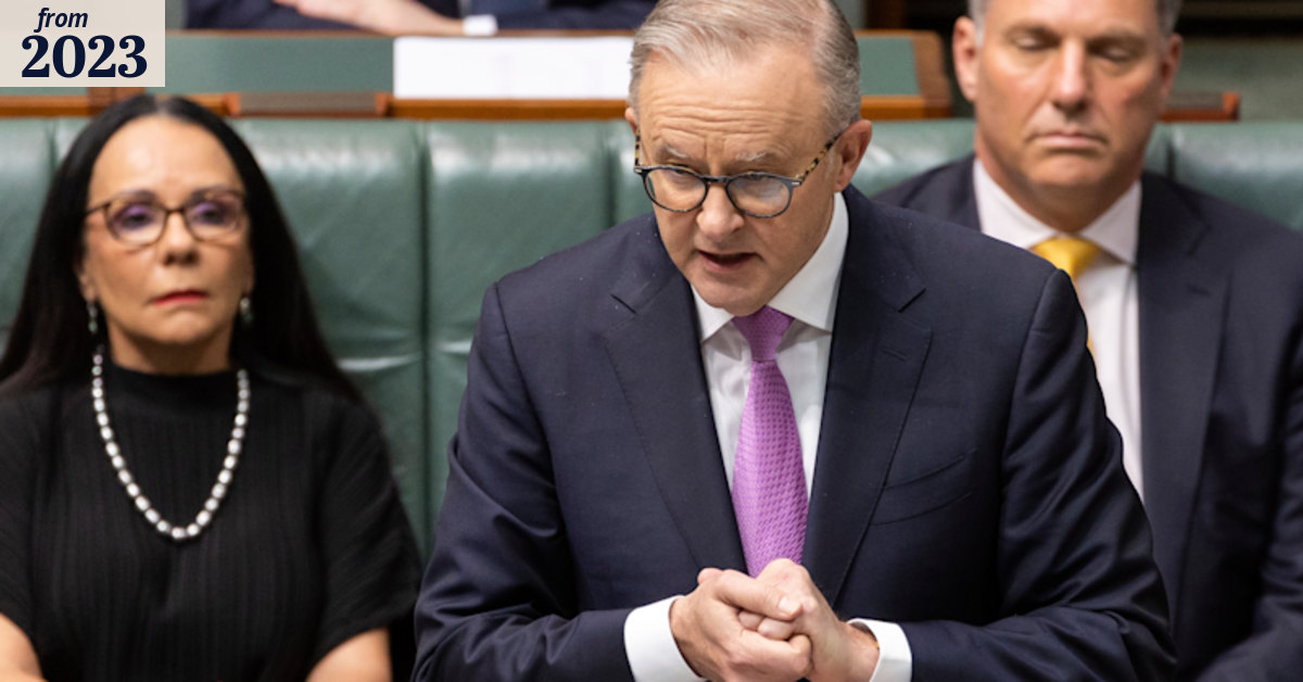 Voice to parliament: Anthony Albanese urges Australians to be on “right ...