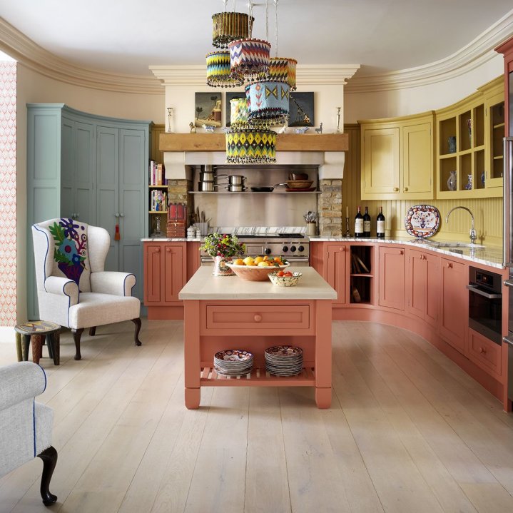 UK design guru Kit Kemp spent lockdown renovating her kitchen