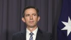 Finance Minister Simon Birmingham.