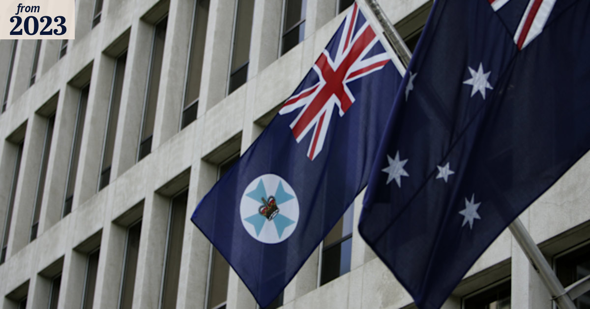 Queensland should replace the royal rag with a real state flag