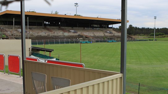 Future home: The old St George Soccer Stadium in Banksia could be transformed in Australia's home of football.