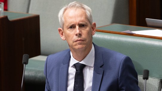 Andrew Giles said the government was using drones to monitor former detainees.