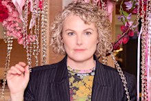 Anne-Louise Sarks in the props room of the Melbourne Theatre Company in Southbank, Melbourne.