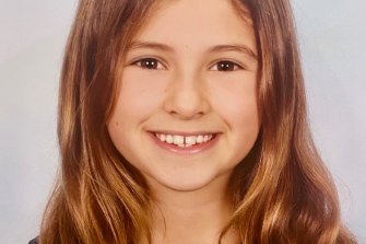 Matilda McCullough (9 years old) who is in Year 4 at Stanwell Park Primary School