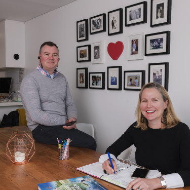 David and Michelle Slack-Smith always wanted to move from Sydney to the country to work from home, and the pandemic has now made it possible.