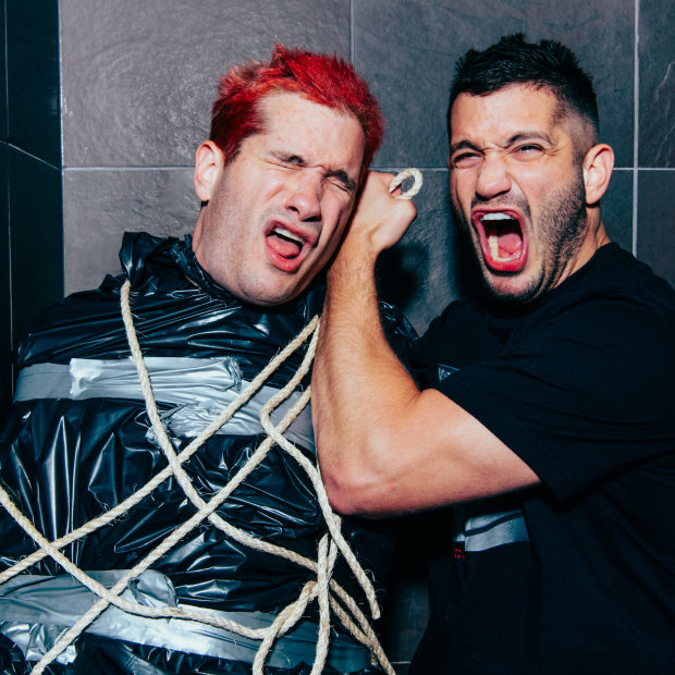 Twins and co-directors Danny (left) and Michael Philippou became internet stars with violent slapstick videos, and now they’re set for mainstream success at the cinema. 