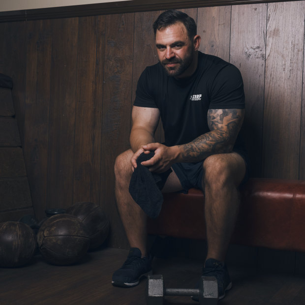 Personal trainer James Blatch hopes that sharing his story will help others. “I came from such a great family,” he says. “But I was attracted to people I was a bit fearful of."