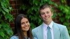  Geelong Grammar captains Michaela Sorrenti and George Chomley
