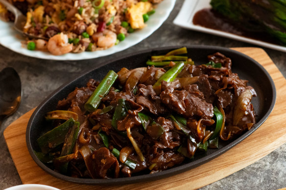 Forget room service, a Chinese takeaway of sizzling beef and special fried rice is Armstrong’s go-to when he’s on the road.