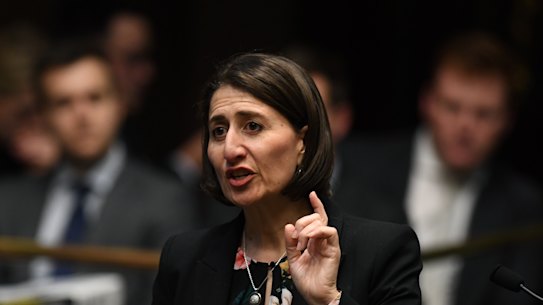 NSW Premier Gladys Berejiklian.