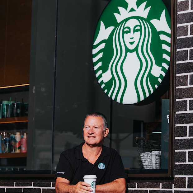Starbucks Australia CEO Braeden Lord at the Haymarket store in Sydney. The coffee chain is starting to understand – and expand – its Australian customer base.