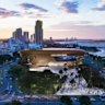 A conceptual image of the planned 12,000-seat Gold Coast Arena at Southport. The final design has not yet been released.