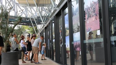 Visitors at Howard Smith Wharves could leanr about history by joining a Brisbane Greeters tour,  view the Vietnam War photography and military vehicles on show.