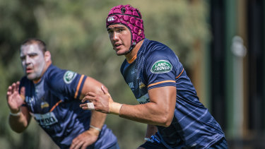Darcy Swain is in contention to get the first start of his Super Rugby career.