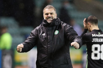 Ange Postecoglou might have his hands full at Celtic but still keeps a close eye on the A-League and all matters Australian football.