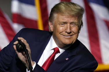 What's uncomplicated is Trump's mastery of one of the most potent political tricks: whipping people up. Love him or hate him, he's mesmerising.