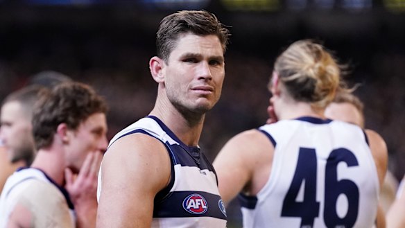 Tom Hawkins will face the tribunal on Monday night.
